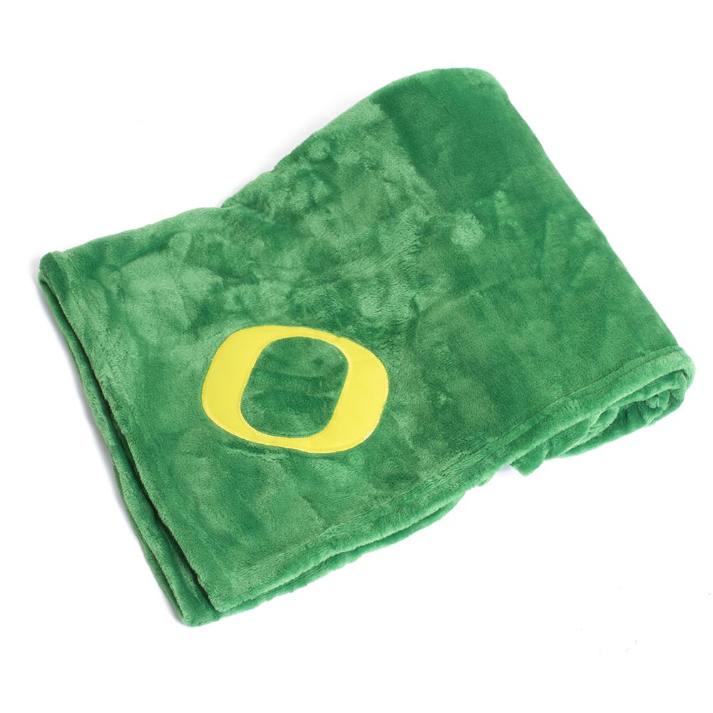 Classic Oregon O, Blankets & Pillows, Home & Auto, Know Wear, Super Soft, 295472, Kelly Green